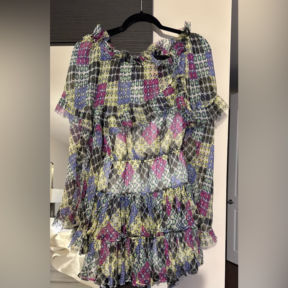 Caroline Constas Off Shoulder Dress